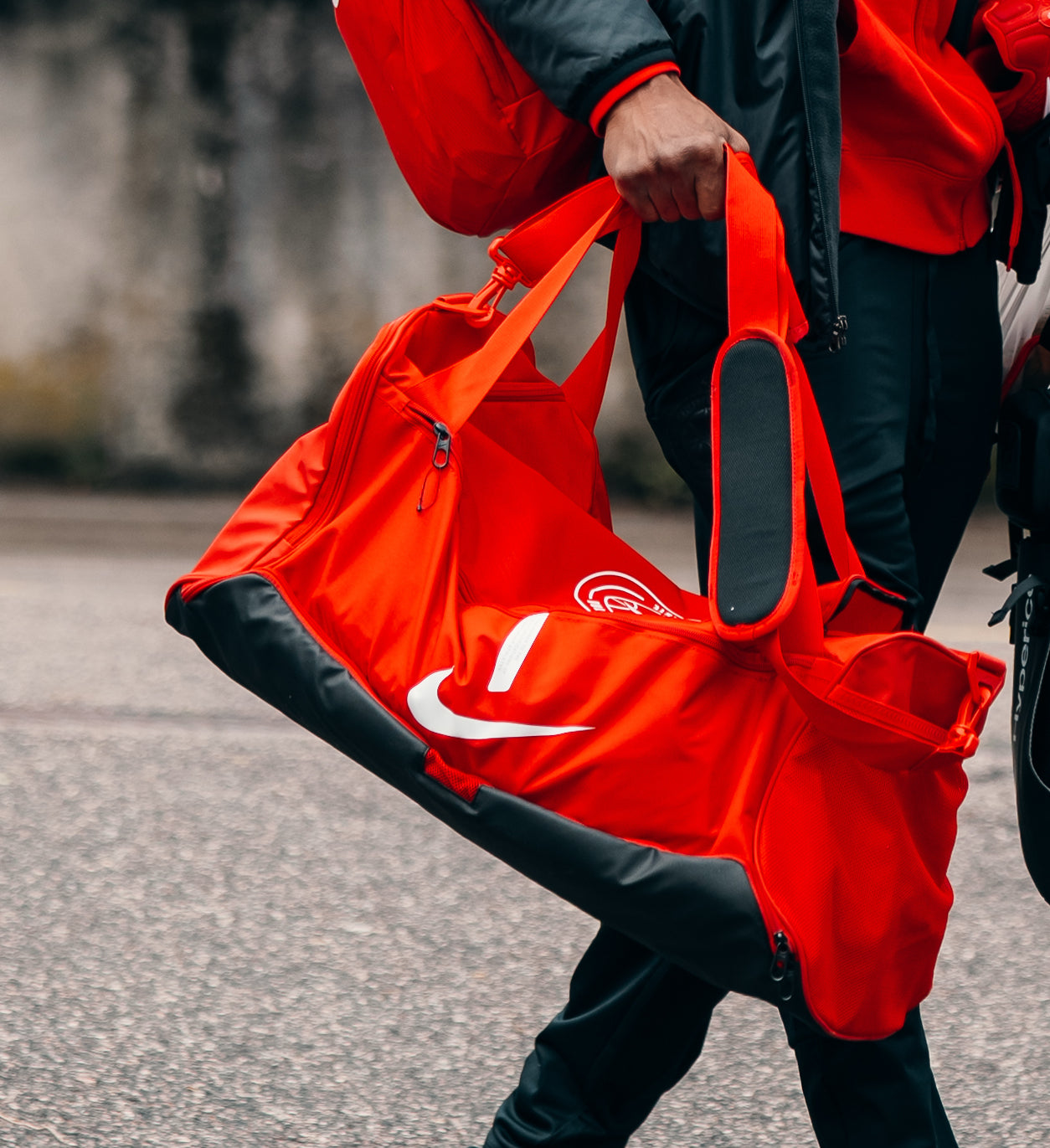 Borsa Viaggio Trieste Nike Rosso