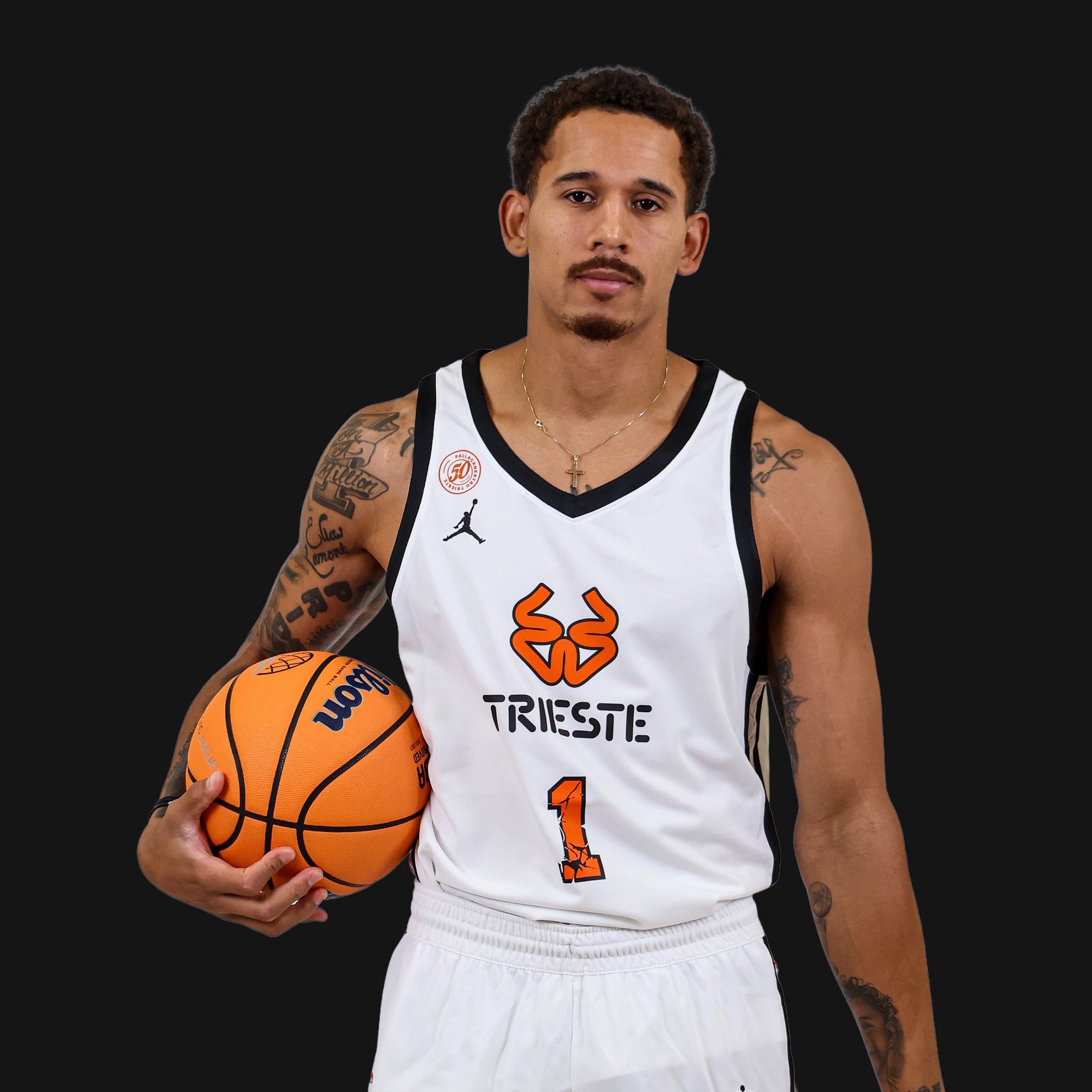 Maglia da gioco JORDAN BCL - WHITE