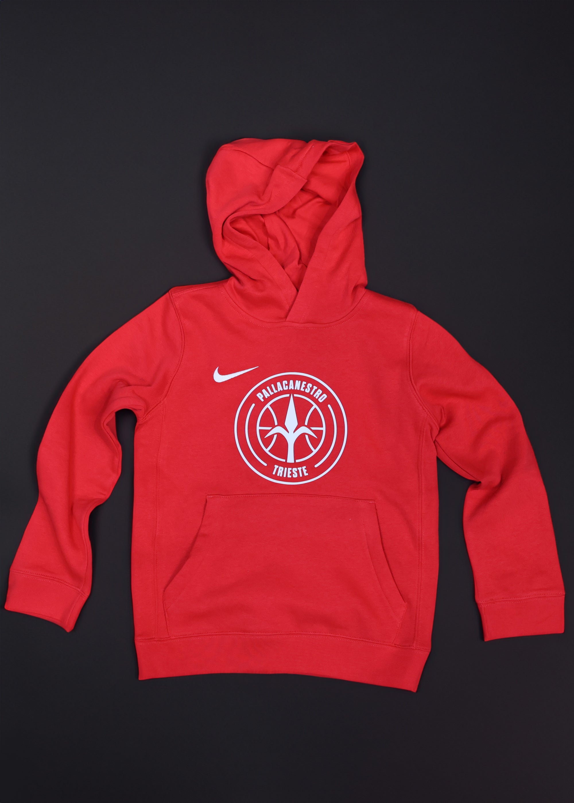 Felpa NIKE rossa bambino