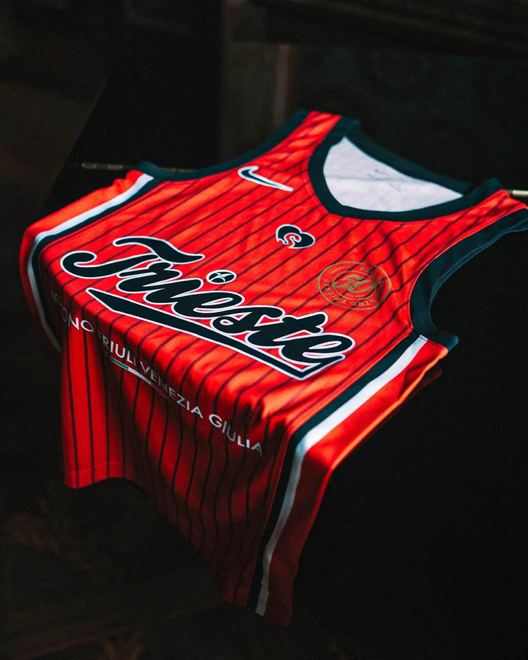 Maglia da gioco NIKE "Trieste" - rossa 25/26