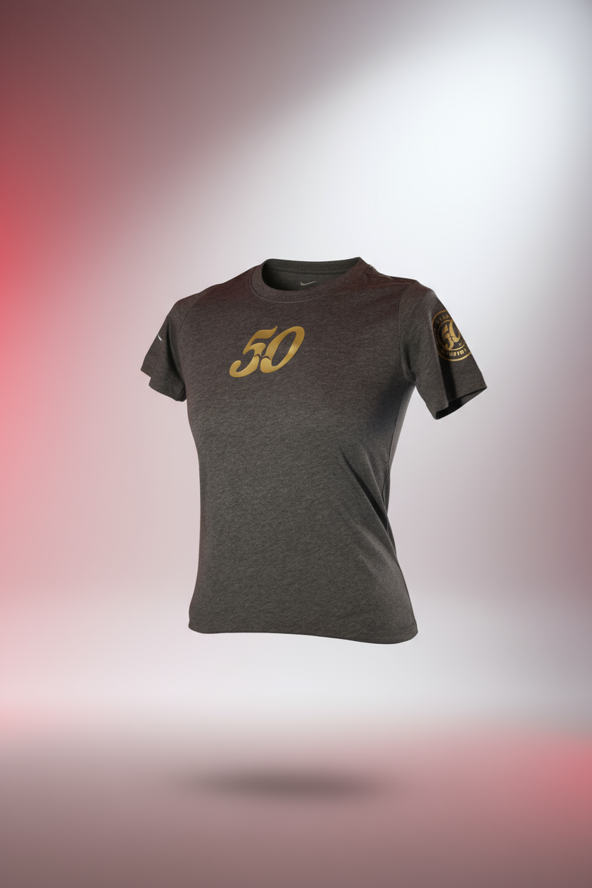 T-shirt NIKE KIDS Grigia Trieste Stagione 25/26,  Celebrativa "50"