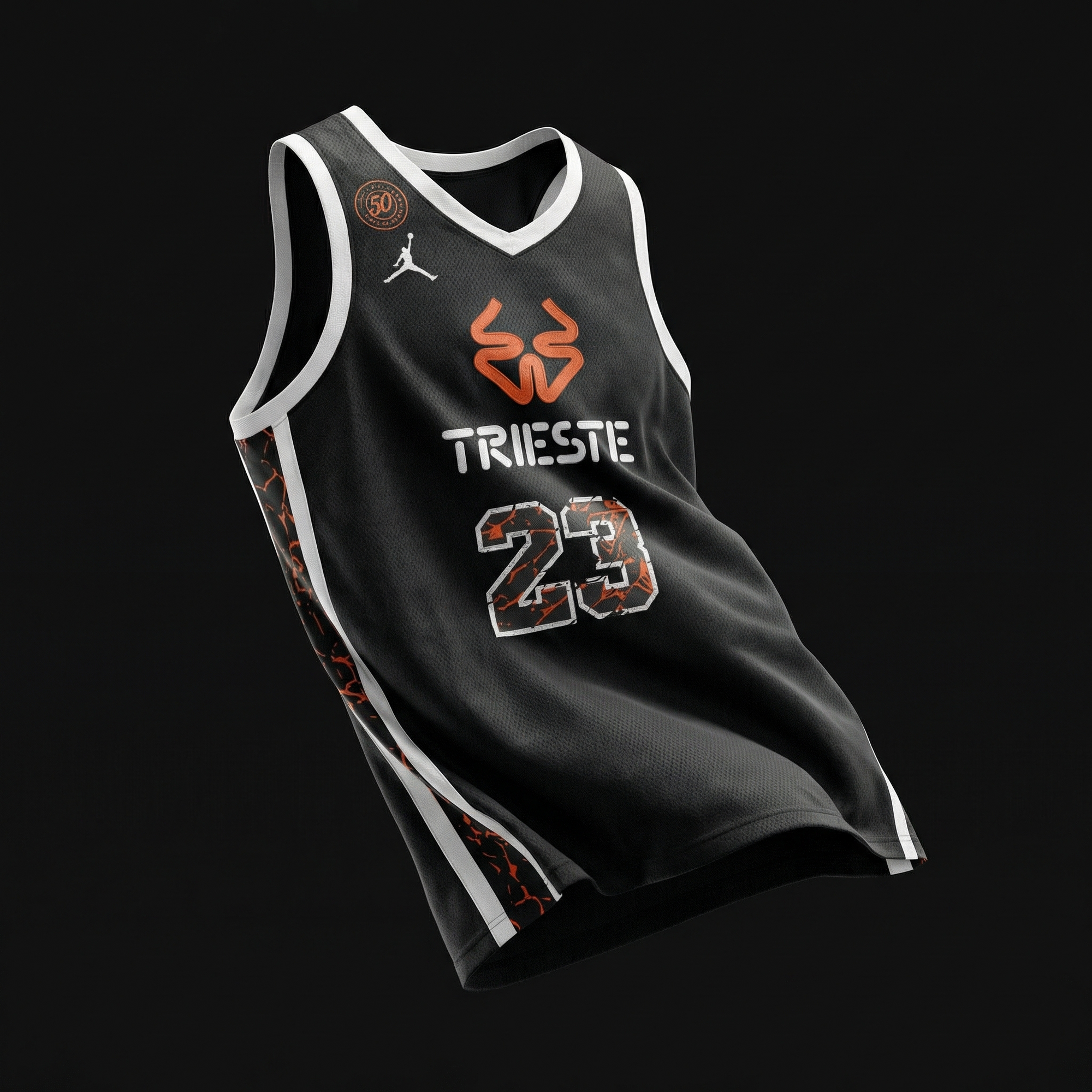 Maglia da gioco JORDAN  BCL - BLACK
