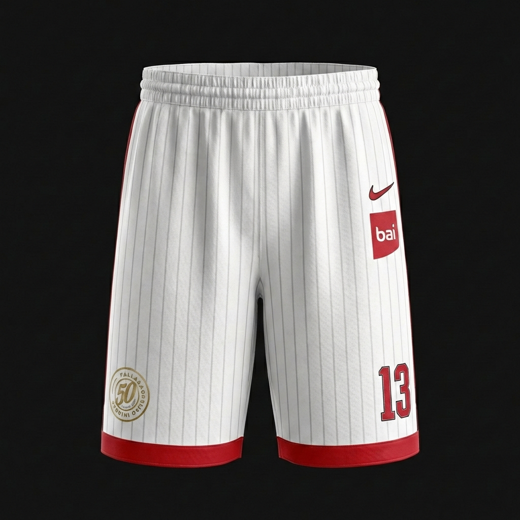 Pantaloncino da gioco NIKE Trieste" bianco 25/26